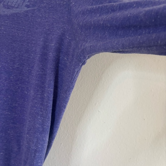Nike Purple Zip-Up Sweater Knit Design - Picture 3 of 9